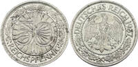 Weimarer Republik 50 Reichspfennig Jaeger 324 -