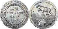 Anhalt-Bernburg 1/2 Taler Alexius Friedrich Christian 1796 - 1834 -