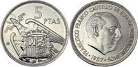 Spanien 5 Pesetas Francisco Franco (1939 - 1975) -