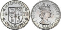 Mauritius 1 Rupee Königin Elizabeth II (1953 - 1986) -