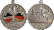 Frankfurt am Main tragbare Medaille Deutsches Turnfest in der Festhalle -
