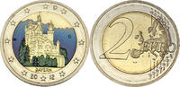Deutschland 2 Euro Bundesland Bayern - coloriert -