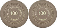 Spanien 100 Pesetas Casino Del Atlantico - La Coruna -
