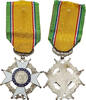 Frankreich Medaille Croix du Merite 1900 2. Klasse (Silber) am Band -
