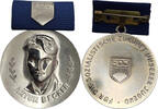 DDR Medaille FDJ - ARTUR-BECKER-MEDAILLE IN SILBER -