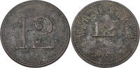 Deutschland Wertmarke zu 12 Pfennig -
