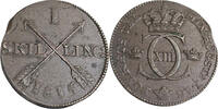 Schweden 1 Skilling Karl XIII., 1809 - 1818 -