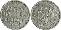 Deutschland 2 Mark Kursmünze - Weintrauben & Ähren -