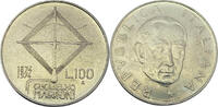 Italien 100 Lire 100. Geburtstag von Guglielmo Marconi (1874-1974) -