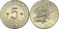 Algerien 5 Dinar 1974 20 Jahre Algerische Befreiungsrevolution (1954-197... 3,00 EUR  + 9,50 EUR frais d'envoi