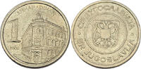 Jugoslawien 1 Dinar Umlaufmünze -