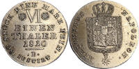 Altdeutschland 1/6 Taler Hieronymus Napoleon 1807 - 1813. Tolle Erhaltung -