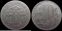Algerie, Algeria 10 centimes ALGER, chambre de commerce, 10 centimes aluminium 1919, 30 mm, LEC.140 TTB -