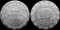 Region Provencale 10 centimes REGION PROVENCALE, chambres de commerce, 10 centimes aluminium 1921, 25 mm, E.10.7 SUPERBE -