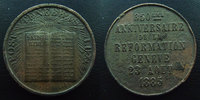 SUISSE, SCHWEIZ, SWITZERLAND bronze SUISSE, SWITZERLAND? SCHWEIZ, 350e anniversaire de la reformation, 28 Aout 1885, médaille bronze 33,5 mm, 20,17 grms, nettoyée T -