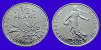 France 1/2 franc 1/2 franc semeuse de Roty 1999, Gad.429 FDC -