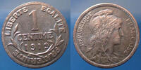France 1 centime 1 centime Daniel Dupuis 1919, Gad.90 TTB+ -