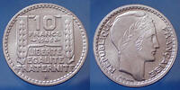 France 10 Francs 10 Francs Turin 1946 B rameaux courts, Gad.810A SPL -