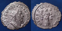 Roman Empire antoninianus POSTUMUS, antoninianus frappé en 260-269, FIDES MILITUM, 22mm, 2,84 grms, RIC 59 TB à TTB/TTB+ -