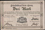 Mulhouse 3 mark Mulhouse, Mulhausen in Elsass, billet de 3 mark du 10 Septembre 1914, non annulé!, SPL -