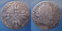 Léopold Ier 12 sous Léopold Ier, Lorraine, Lothringen, Masson de 12 sous 6 deniers, 1728, Flon 161 p.930, 3,01g, TB+/TB à TTB -