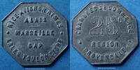 Region Provencale 25 centimes Région Provençale, chambre de commerce, 25 centimes zinc 27mm, El.10.3 TTB+ -