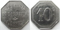 Remiremont 10 centimes REMIREMONT, à la croix de Lorraine, A.Demesy, 10 centimes, Elie manque SUPERBE -