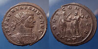 Roman Empire AURELIANUS AURELIANUS, AURELIEN, antoninien Siscia en 271 - 272, IOVI CONSER / *T, 22mm, 3,43 grms, RIC.1225 SPL/SUP -