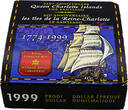 Kanada 1 Dollar 225. Jahrestag der Reise von Juan Perez (1999) FB (PP)