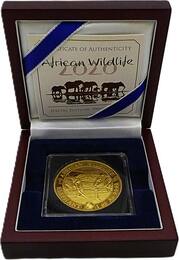 Somalia 1000 Schilling 2020 African Wildlife,RAR! Auflage 100 Stück FB (PP) Proof
