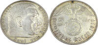 Drittes Reich 5 Reichsmark Paul von Hindenburg - J.367 -