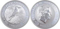 Australien 1 Dollar Kookaburra - 1 Unze Silber - 1 Dollar - 25 Jahre Jubiläum - Elisabeth II. -