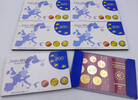 Bundesrepublik Deutschland / BRD 19,40 Euro (5 x 3,88 Euro KMS) Euro-Münzen Set BRD - Kursmünzensatz - Komplettsatz - A, D, F, G, J -