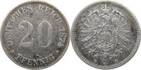 Deutschland 20 Pfennig J5 20 Pfennig B -