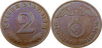 Deutschland / Drittes Reich 2 Reichspfennig 1936 D Zwei Reichspfennig - ... 12,95 EUR  + 13,95 EUR frais d'envoi