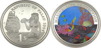 Palau 1 Dollar Serie: Marine-Life Protection - Clownfisch Nemo, Meerjungfrau & Segelboot - 1$ -