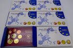 Bundesrepublik Deutschland / BRD 19,40 Euro (5 x 3,88 Euro KMS) Euro-Münzen Set BRD - Kursmünzensatz - Komplettsatz - A, D, F, G, J -