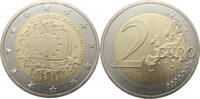 Bundesrepublik Deutschland / BRD 2 Euro 30 Jahre Europaflagge G -