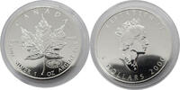 Kanada 5 Dollars / 1 Oz Maple Leaf - 1 Oz Ag - Elizabeth II - Feuerwerk 2000 Privy Mark FDC