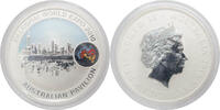 Australien 1 Dollar Silber 2010 Elisabeth II. - Shanghai Expo FDC