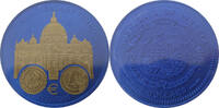 Liberia 5 Dollars 10 Jahre Euro Niob blau -