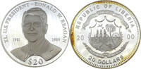 Liberia 20 Dollars Ronald W. Reagan - $ 20 -