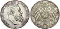 Reuss, älterer Linie (Greiz) 2 Mark Heinrich XXII. (1859-1902) - Fürst Reuss - Zwei Mark - J. 118 -