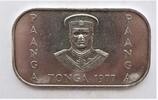 Tonga 1 Pa´anga VS: Palmenplantage / RS: Taufa´ahou Tupou IV. -