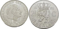 Niederlande 2 1/2 Gulden Königin Juliana -