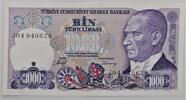 Türkei 1000 Lira 1970 Bankfrisch 3,25 EUR prix TTC + 12,95 EUR frais d'envoi