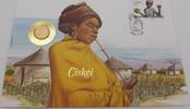 Ciskei / Südafrika 10 Cent Numisbrief - Xhosa Siedlung -
