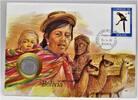 Bolivien 50 Centavos Abbildung von Lamas - Numisbrief -