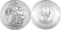 Ruanda 50 Amafaranga Nautical Ounce - HMS Endeavour - 1 oz Fine Silver 999 -