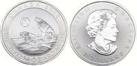 Kanada 2 Dollars / 2 $ Grey Wolf - Heulender Wolf - Fine Silver 3/4 oz Argent Pur - Elizabeth II -